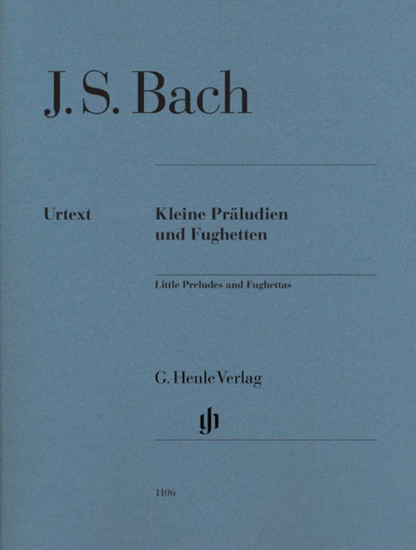 Bach: Little Preludes & Fugues (Without Fingering)