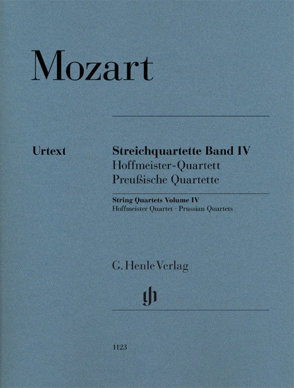 Mozart: Mozart String Quartets Volume IV - Set of Parts