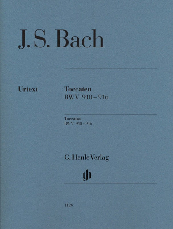 Bach: Toccatas BWV 910-916 (Without Fingering)