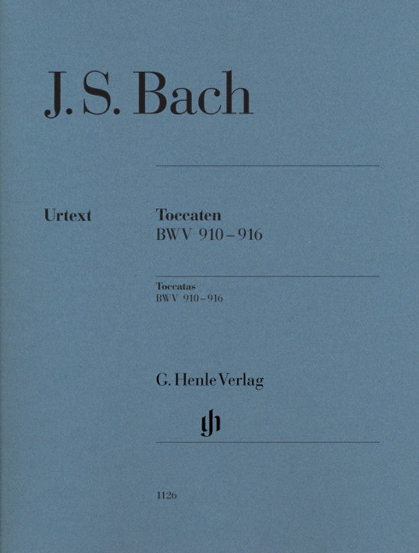 Bach: Toccatas BWV 910-916 (Without Fingering)