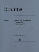 Brahms: Cello Sonata in F Major Op 99 Cello & Piano