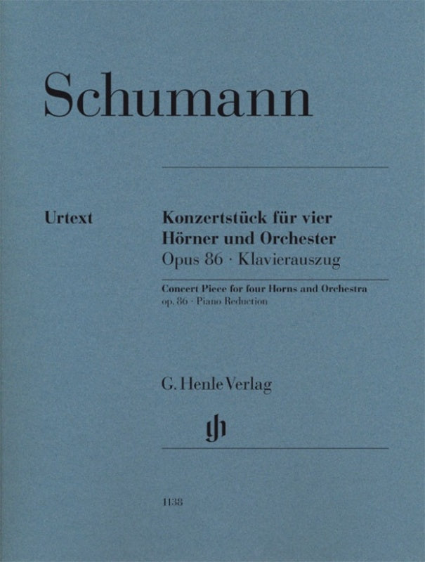 Schumann: Concert Piece for Four Horns Op 86 Horn & Piano