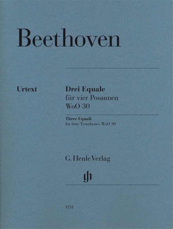 Beethoven: Three Equali for 4 Trombones