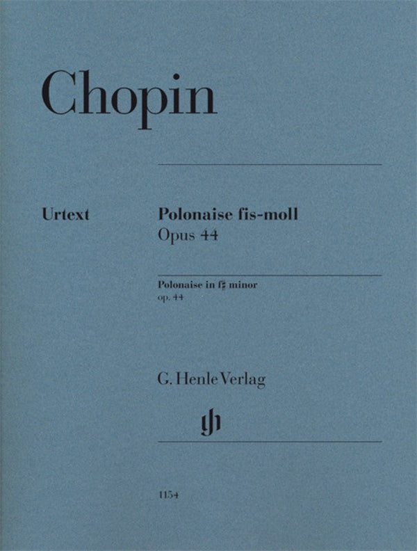 Chopin: Polonaise in F-sharp Minor Op 44 Piano Solo