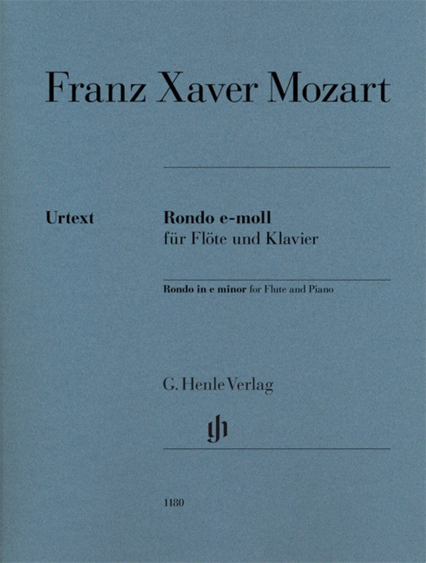 Mozart: Rondo in E Minor for Flute & Piano