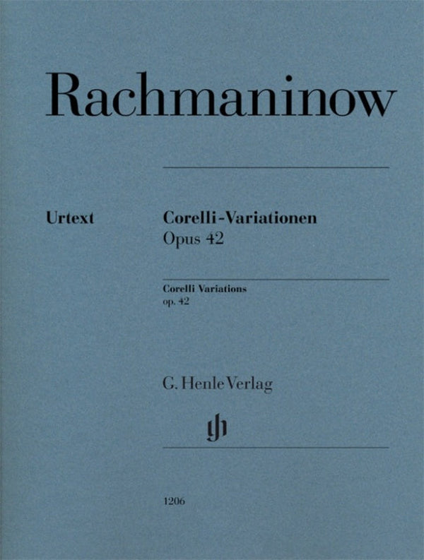Rachmaninoff: Corelli Variations Op 42 Piano Solo