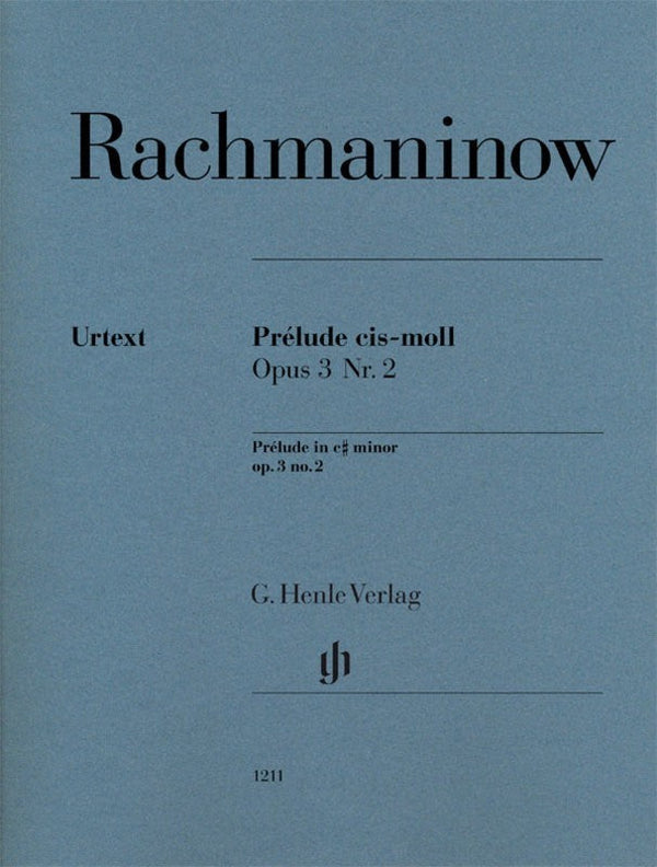 Rachmaninoff: Prelude Op 3 No 2 Piano Solo