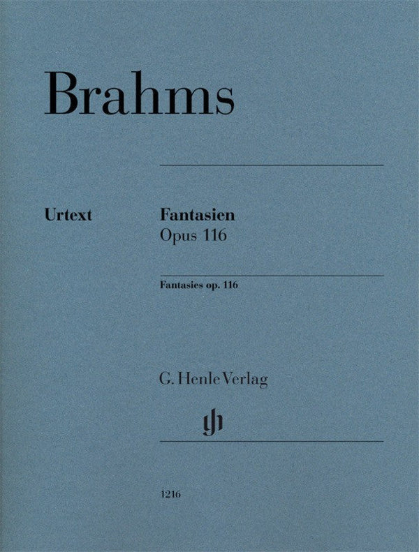 Brahms: Fantasies Op 116 Nos 1-7 Piano Solo
