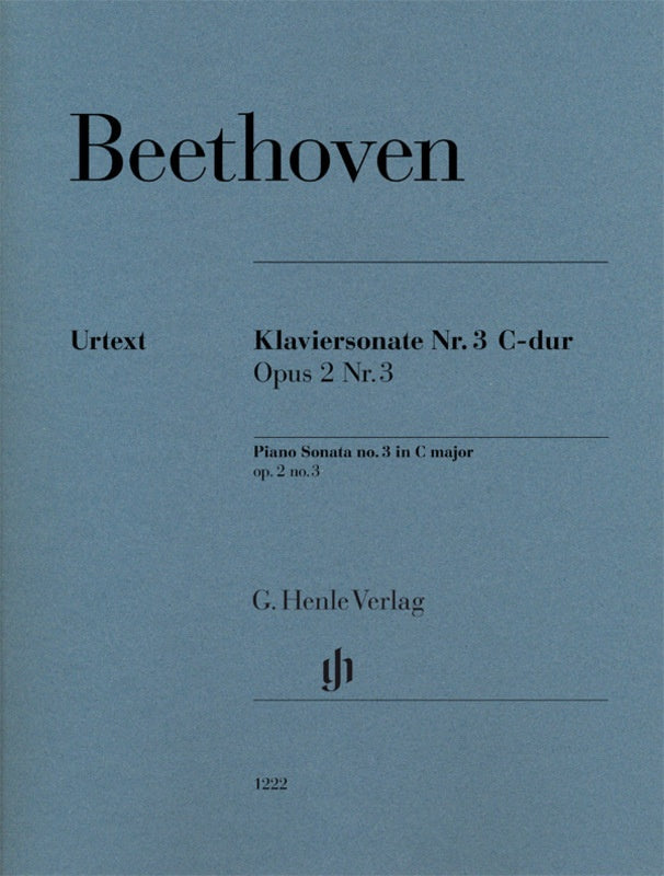 Beethoven: Piano Sonata in C Major Op 2 No 3