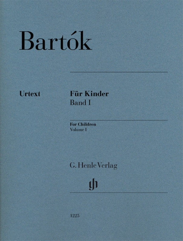 Bartok: Bartok For Children Volume 1 Piano Solo