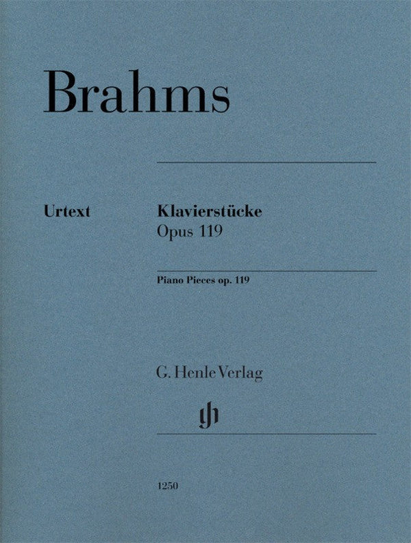 Brahms: Piano Pieces Op 119 No 1-4