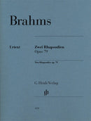 Brahms: Two Rhapsodies Op 79 Piano Solo