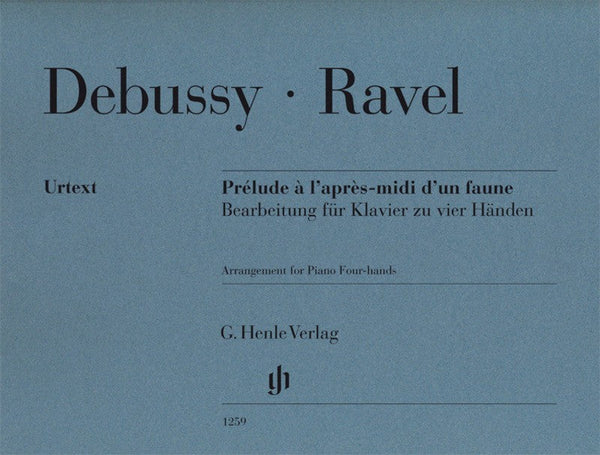Debussy: Prelude a l'Apres Midi d'un Faune 1 Piano 4 Hands