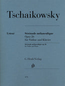 Tchaikovsky: Serenade Melancolique Op 26 Violin & Piano