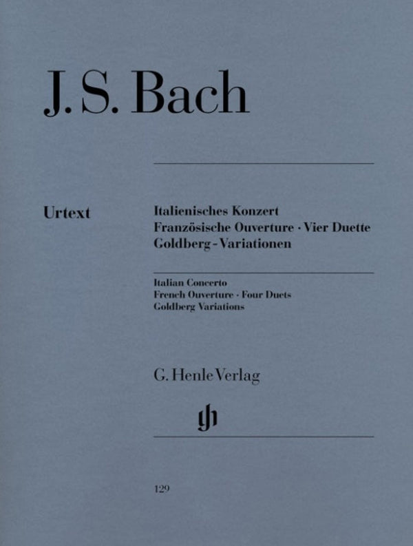 Bach: Italian Concerto French Overture Other Works