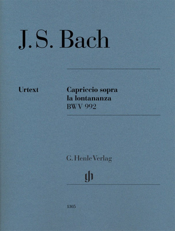 Bach: Capriccio Sopra la Lontananza BWV 992 Solo Piano
