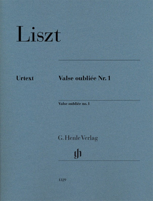 Liszt: Valse Oubliee No 1 for Piano Solo