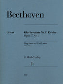 Beethoven: Piano Sonata in E-flat Major Op 27 No 1