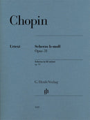 Chopin: Scherzo in Bb Minor Op 31 Piano Solo