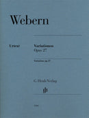 Webern: Variations Op 27 for Piano