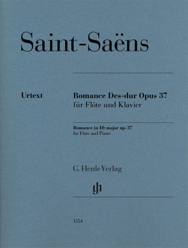 Saint-Saëns: Romance in Db Major Op 37 for Flute & Piano
