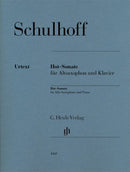 Schulhoff: Hot Sonata for Alto Saxophone & Piano
