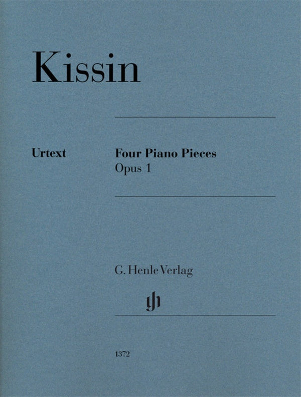 Kissin: Kissin Four Piano Pieces Op 1