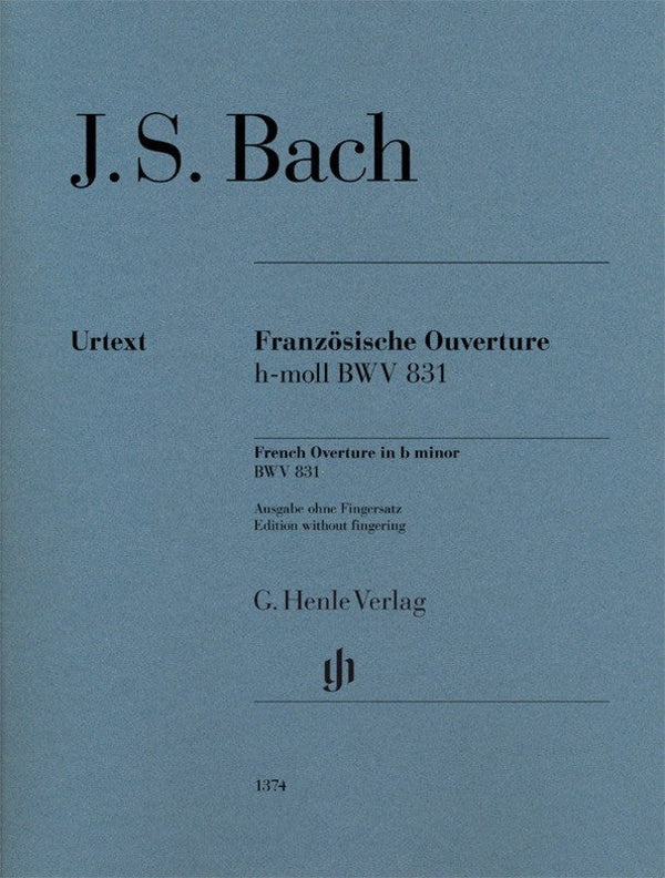 Bach: French Overture in B Minor BWV 831 (Without Fingering)