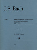 Bach: Capriccio Sopra la Lontananza BWV 992 (Without Fingering)