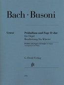 Bach · Busoni: Prelude & Fugue in D Major for Organ