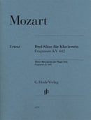 Mozart: Three Movements for Piano Trio K 442 Score & Parts