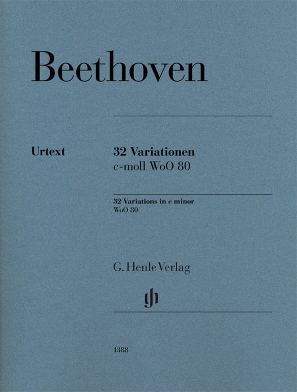 Beethoven: 32 Variations in C Minor WoO 80 Piano