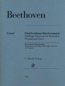 Beethoven: Five Famous Piano Sonatas
