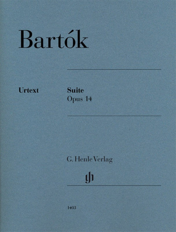 Bartok: Bartok Suite Op 14 for Piano