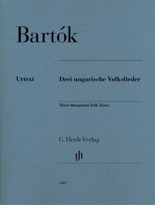 Bartok: Three Hungarian Folk Tunes for Piano Solo