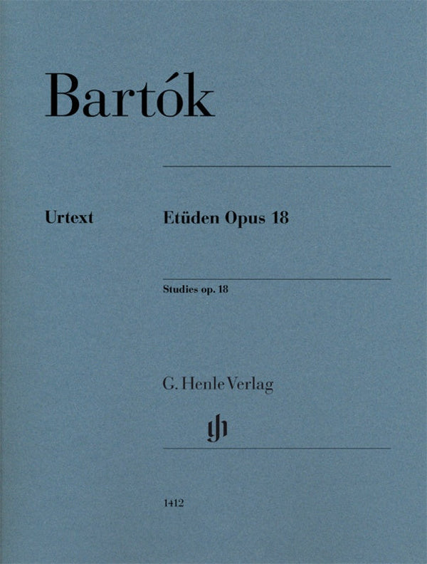 Bartok: Bartok Studies Op 18 for Piano