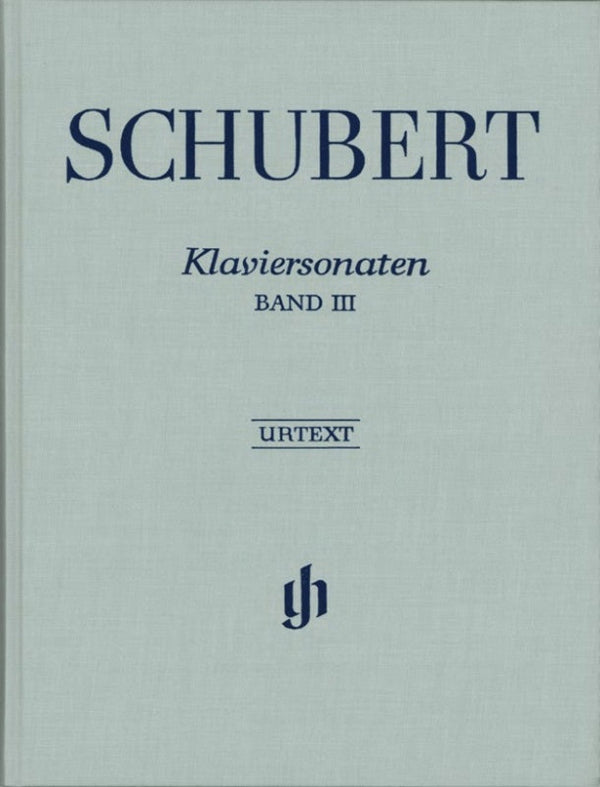Schubert: Piano Sonatas Volume 3 Bound Edition