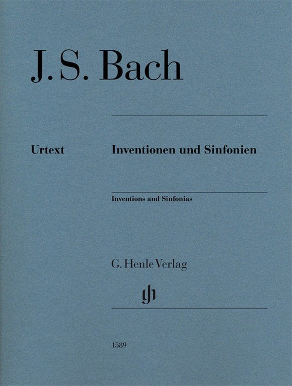Bach: Inventions & Sinfonias BWV 772-801 (Without Fingering)