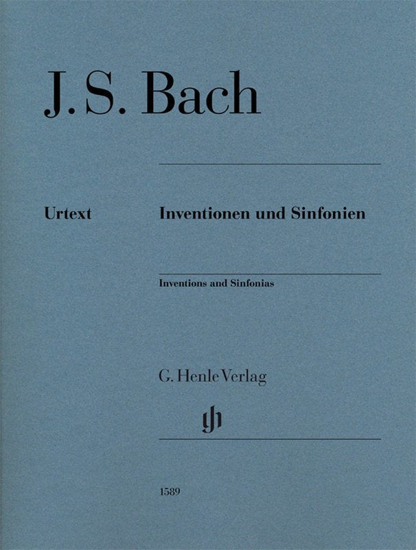 Bach: Inventions & Sinfonias BWV 772-801 (Without Fingering)