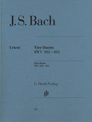 Bach: Four Duets BWV 802-805 Piano Solo