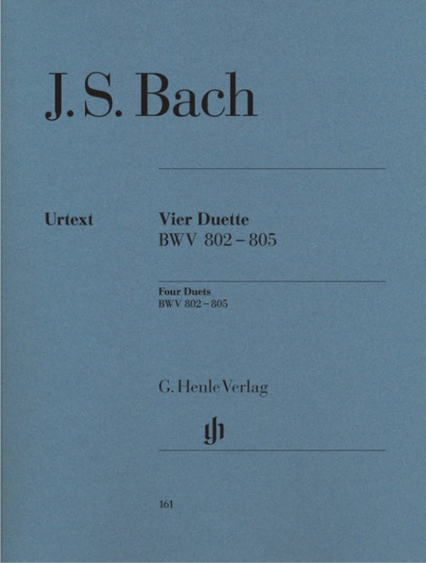 Bach: Four Duets BWV 802-805 Piano Solo