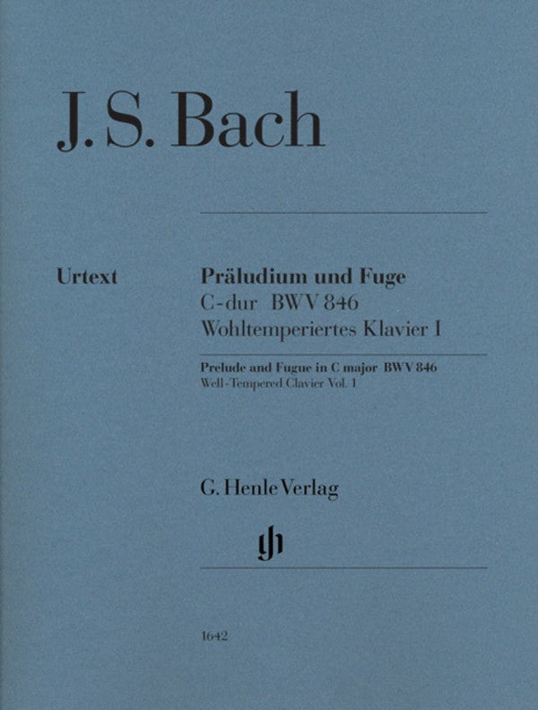 Bach: Prelude & Fugue in C Major BWV 846 Piano Solo