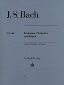 Bach: Fantasies Preludes & Fugues Piano Solo