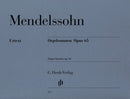 Mendelssohn: Organ Sonatas Op 65