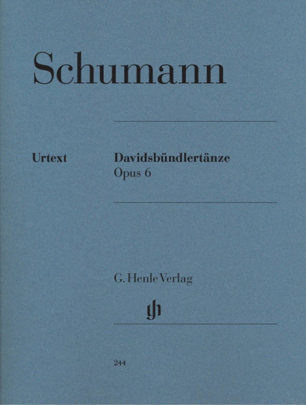 Schumann: Davidsbundlertanze Op 6 Piano Solo