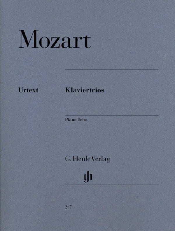 Mozart: Piano Trios Score & Parts
