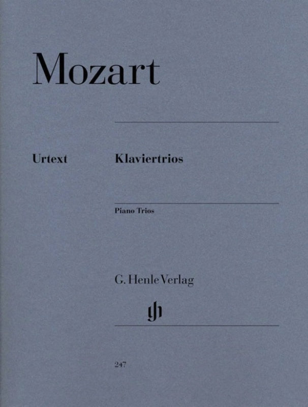 Mozart: Piano Trios Score & Parts