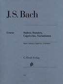 Bach: Suites Sonatas Capriccios & Variations Piano Solo