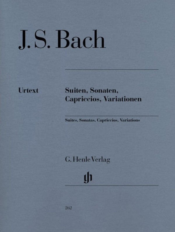 Bach: Suites Sonatas Capriccios & Variations Piano Solo