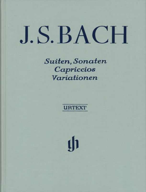 Bach: Suites Sonatas Capriccios & Variations Piano Bound